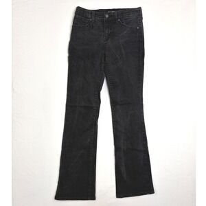 Lucky Brand Ava Mid Rise Bootcut Jeans Womens 8/29 Regular Faded Black Denim